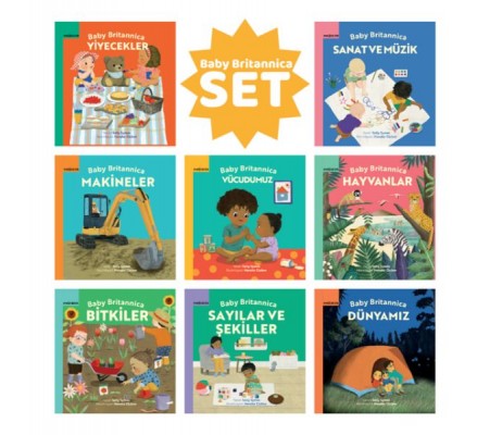 Baby Britannica 8 kitap Set