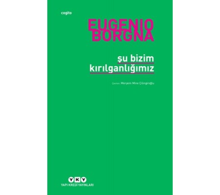 Şu Bizim Kırılganlığımız Şu Bizim Kırılganlığımız