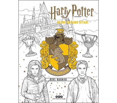 Harry Potter Filmlerinden Resmi Boyama Kitabı – Hufflepuff Özel Baskısı Harry Potter Filmlerinden Resmi Boyama Kitabı – Hufflepuff Özel Baskısı