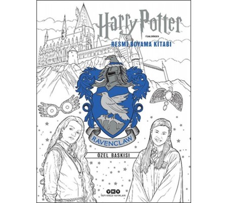 Harry Potter Filmlerinden Resmi Boyama Kitabı – Ravenclaw Özel Baskısı