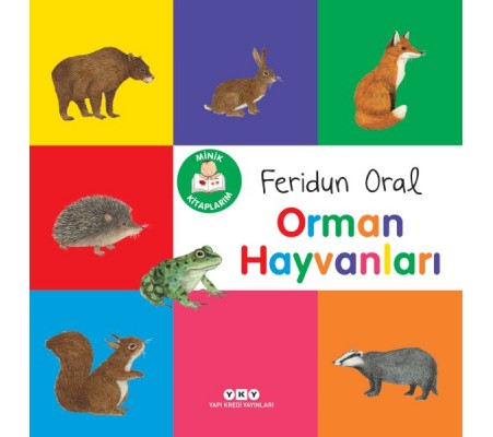 Minik Kitaplarım – Orman Hayvanları Minik Kitaplarım – Orman Hayvanları