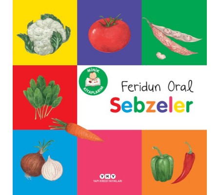 Minik Kitaplarım – Sebzeler Minik Kitaplarım – Sebzeler