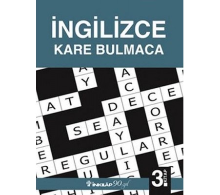 İngilizce Kare Bulmaca 3.Kitap