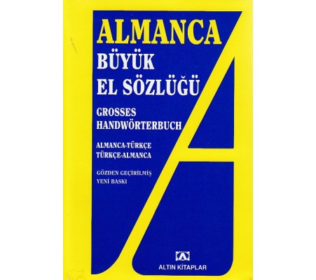 Almanca Büyük El Sözlüğü