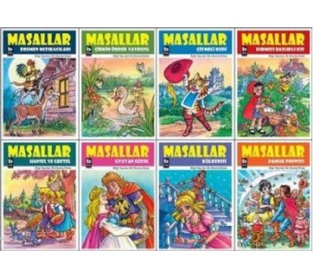 İlk Okuma Dizisi Masallar (8 Kitap)