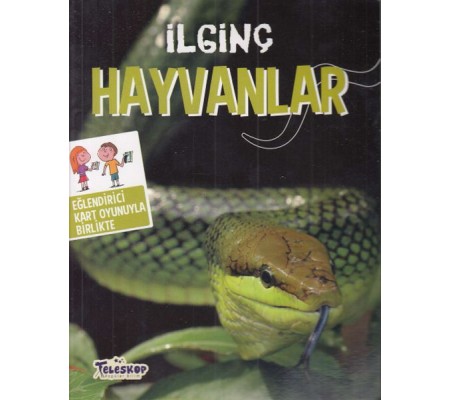 İlginç Hayvanlar - Eğlendirici Kart Oyunuyla Birlikte