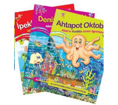 Allahın İsimlerini Öğreniyorum (10 Kitap Takım)