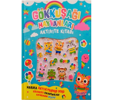 Gökkuşağı Hayvanları Aktivite Kitabı Gökkuşağı Hayvanları Aktivite Kitabı