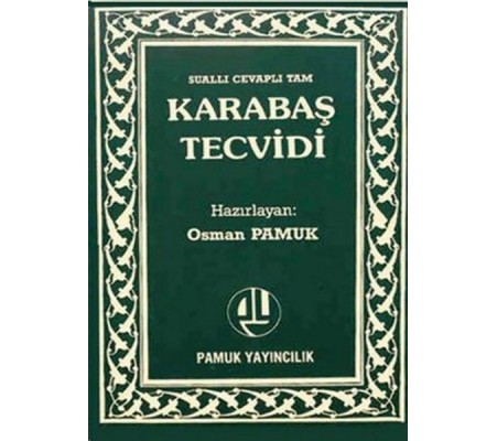 Karabaş Tecvidi (Tecvid-001/P9)