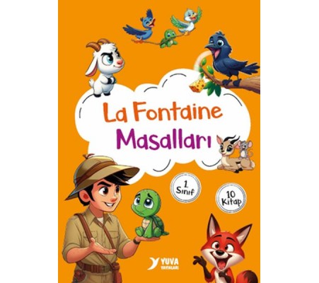 La Fontaine Masalları 1. Sınıf 10 Kitap La Fontaine Masalları 1. Sınıf 10 Kitap