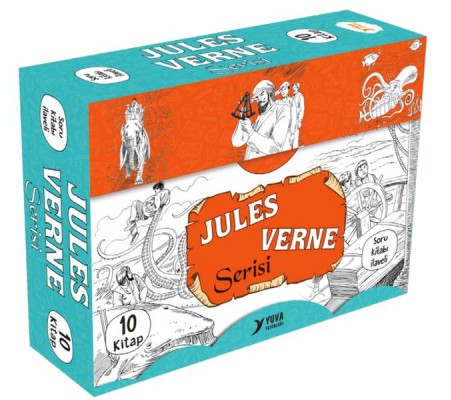 Jules Verne Serisi 4. Sınıf  (10 Kitaplık Set)