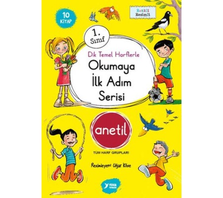 Okumaya İlk Adım Serisi Anetil Düz Yazı (10 Kitap) Okumaya İlk Adım Serisi Anetil Düz Yazı (10 Kitap)