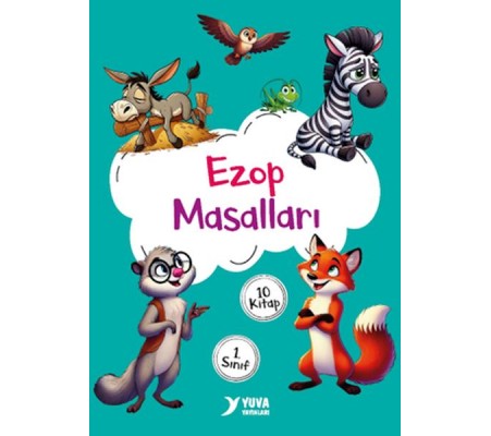 Ezop Masalları 1. Sınıf 10 Kitap Ezop Masalları 1. Sınıf 10 Kitap