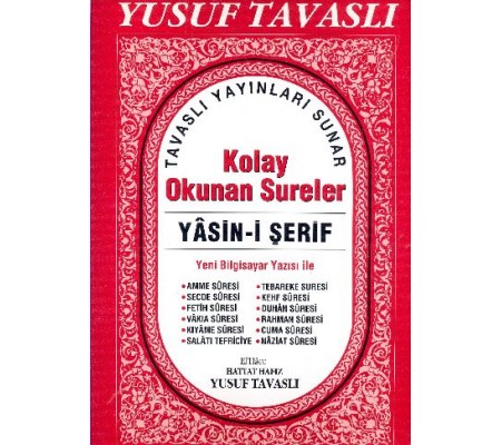 Kolay Okunan Sureler - Yasin-i Şerif (Cami Boy) (CB01)