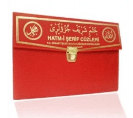 Hatm-i Şerif Cüzleri (Orta Boy 30 Cüz) (Kod:101)