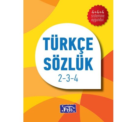 İlköğretim Türkçe Sözlük Karton Kapak 2-3-4 İlköğretim Türkçe Sözlük Karton Kapak 2-3-4