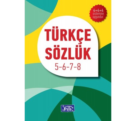 Parıltı İlköğretim Türkçe Sözlük 5-6-7-8