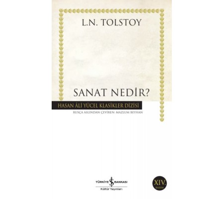 Sanat Nedir - Hasan Ali Yücel Klasikleri Sanat Nedir - Hasan Ali Yücel Klasikleri