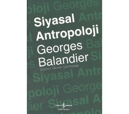 Siyasal Antropoloji Siyasal Antropoloji