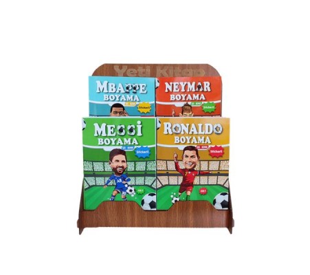 Futbolcular Boyama Kitapları Standı (Kasa Önü 125 Kitap) Futbolcular Boyama Kitapları Standı (Kasa Önü 125 Kitap)