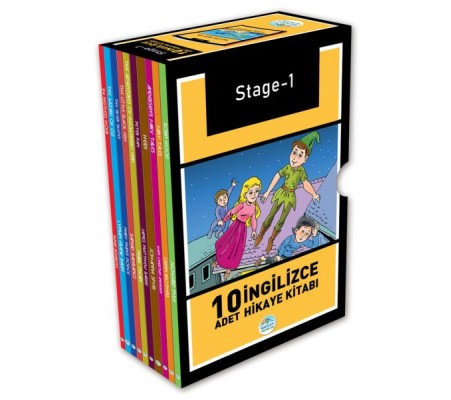 İngilizce Hikaye Seti (10 Kitap Takım - Stage 1)