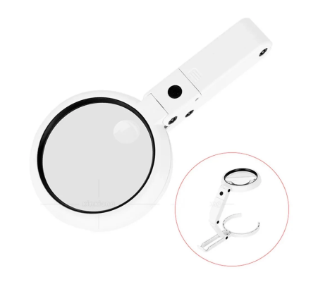 Usb Şarj Edilebilir Katlanabilir 3.510x Büyüteç 8 Ledli Masa Ve Eliçin Taşınabilir Büyüteç Fs90rc Usb Şarj Edilebilir Katlanabilir 3.510x Büyüteç 8 Ledli Masa Ve Eliçin Taşınabilir Büyüteç Fs90rc